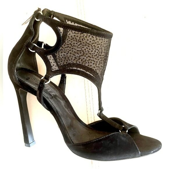 Schultz Heels with sparkly mesh size 9 - Picture 1 of 12